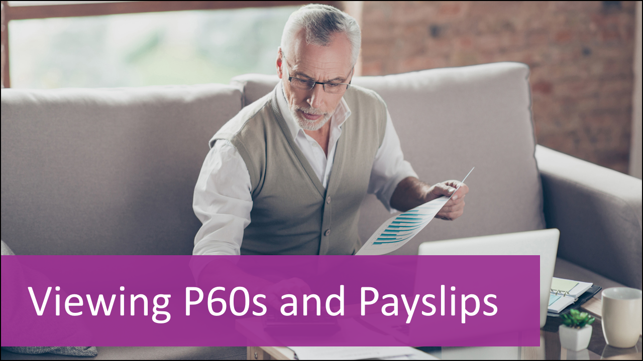 view your paylsips or p60s