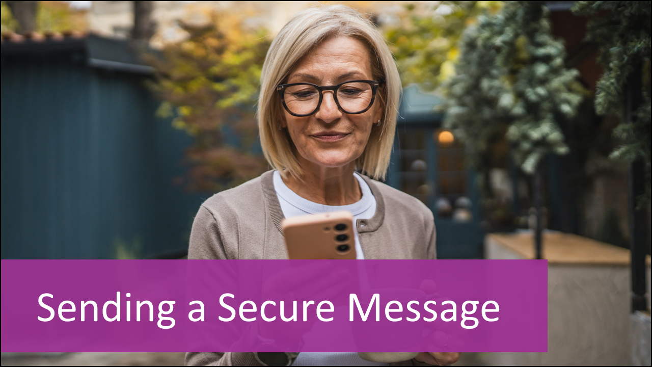 send us a secure message
