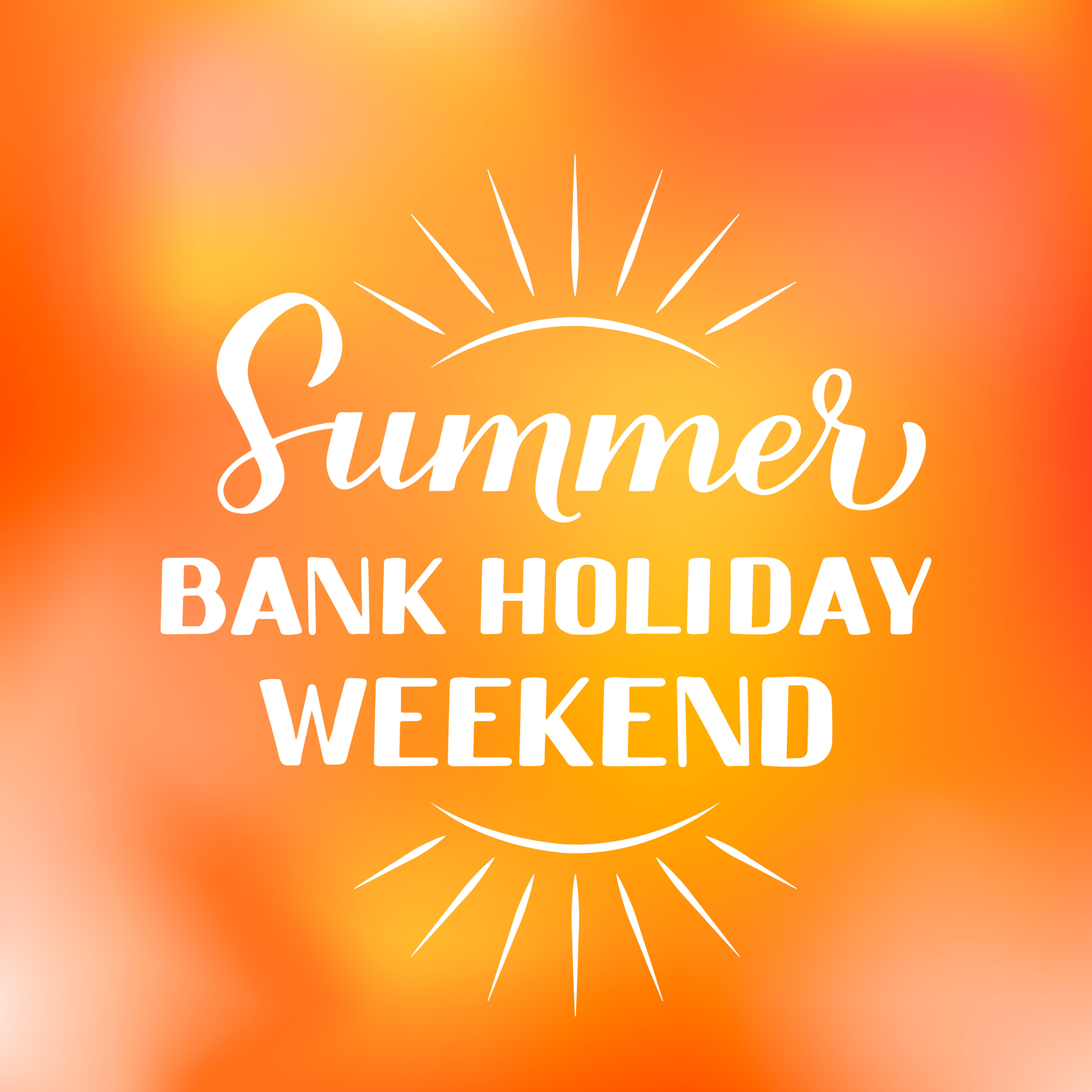 Summer Bank Holiday close down period