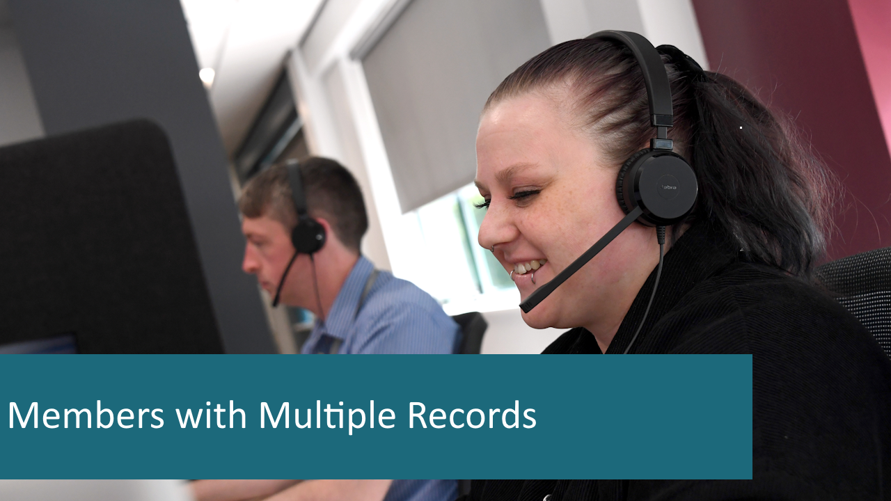 members with multiple folders