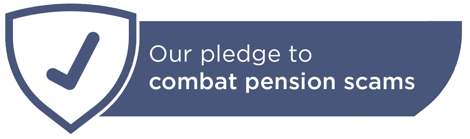 Our Pledge to Combat Pension Scams logo