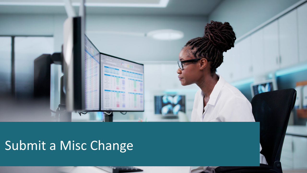 Submit a misc change